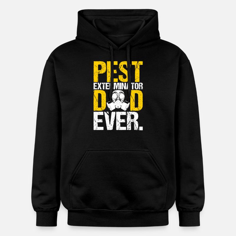Pest Control Exterminator - Gildan Unisex Softstyle® Midweight Hoodie - black