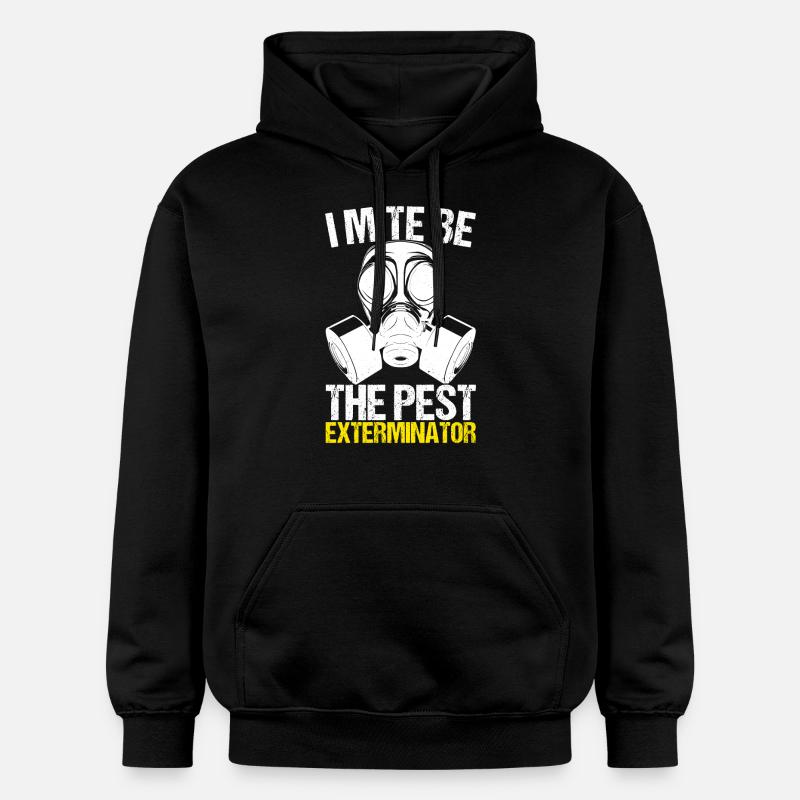 Pest Control Exterminator - Gildan Unisex Softstyle® Midweight Hoodie - black