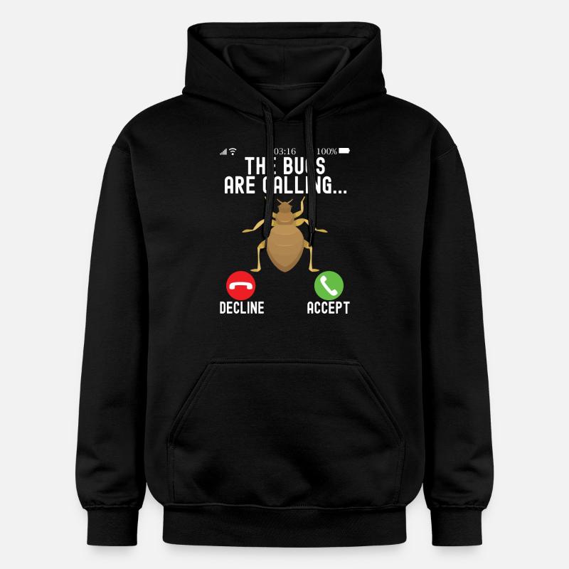 Pest Control Exterminators - Gildan Unisex Softstyle® Midweight Hoodie - black