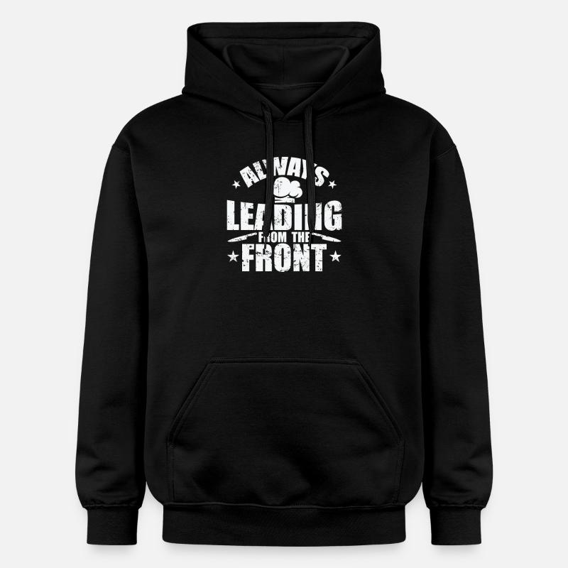 Toujours à la tête - Sweat à capuche Softstyle® Gildan Unisexe - noir