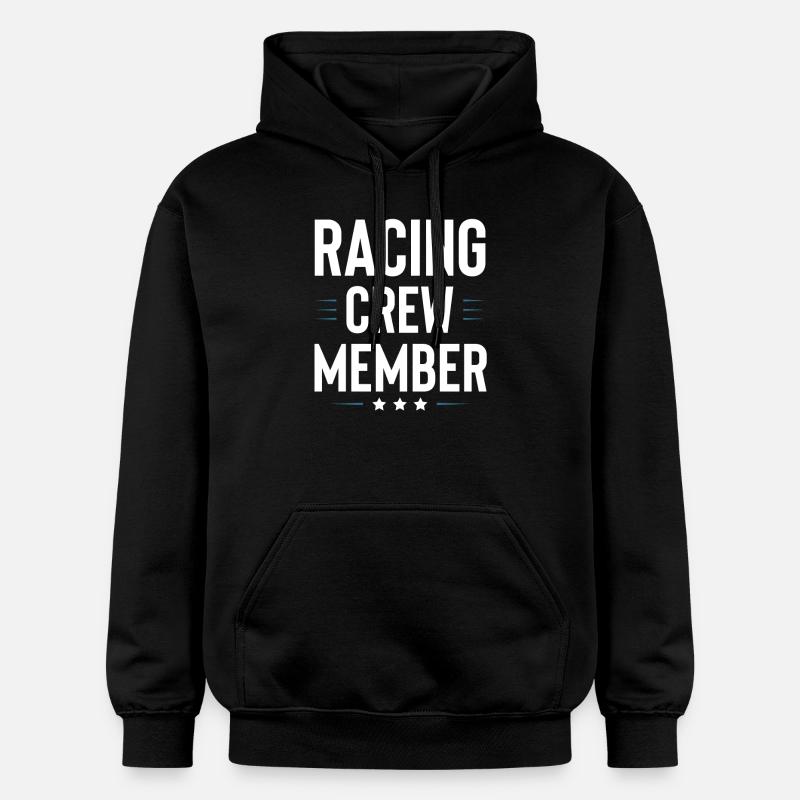 Équipage de course - Sweat à capuche Softstyle® Gildan Unisexe - noir