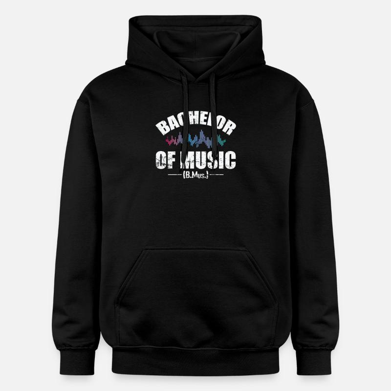 Baccalauréat en éducation musicale - Sweat à capuche Softstyle® Gildan Unisexe - noir