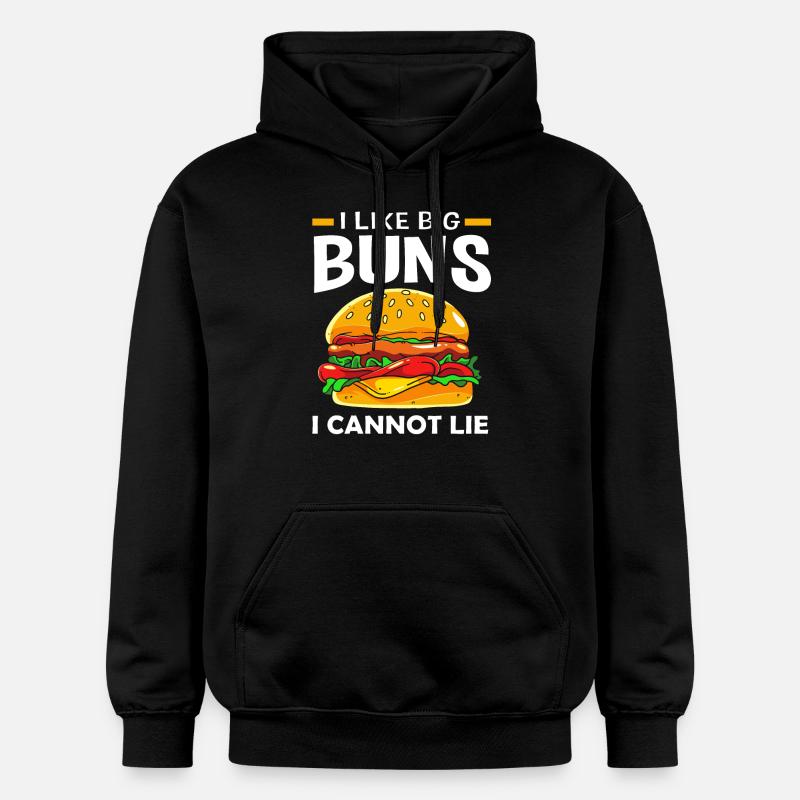 Cheeseburger - Sweat à capuche Softstyle® Gildan Unisexe - noir