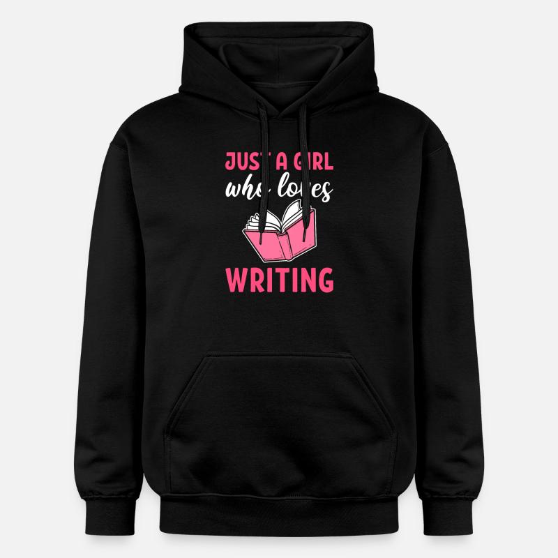 Auteur - Sweat à capuche Softstyle® Gildan Unisexe - noir