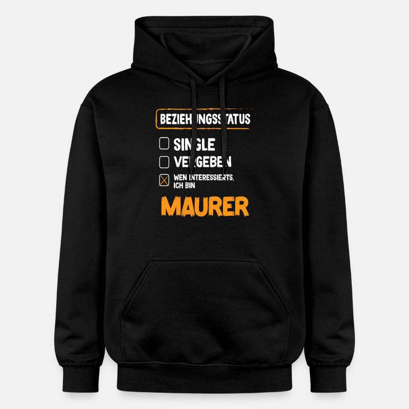 Statut relationnel de Maurer - Sweat à capuche Softstyle® Gildan Unisexe - noir