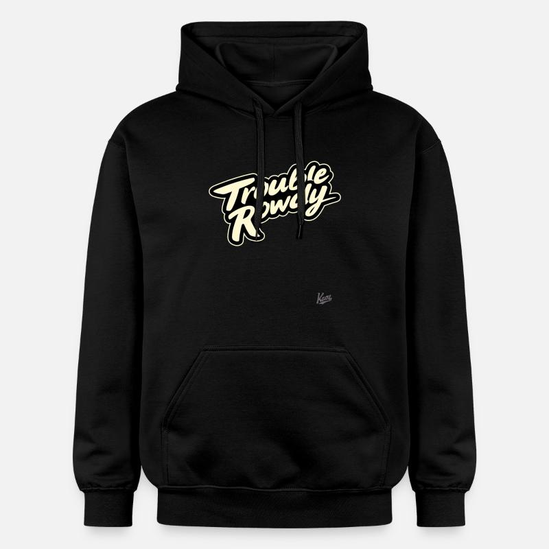 Voyou en colère et argumentateur - Sweat à capuche Softstyle® Gildan Unisexe - noir