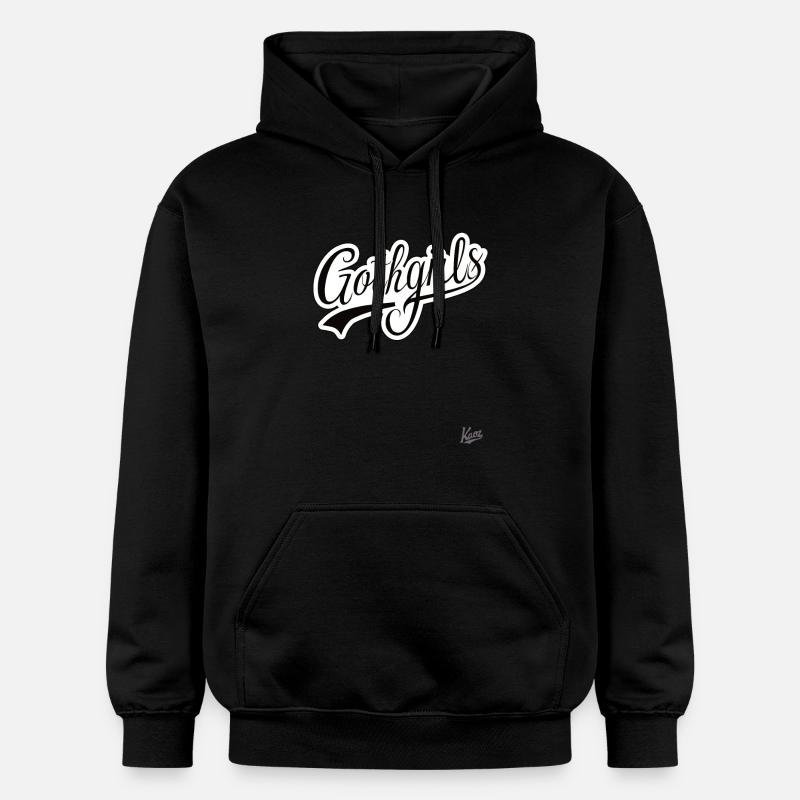 Gothgirls : Élégance sombre - Sweat à capuche Softstyle® Gildan Unisexe - noir