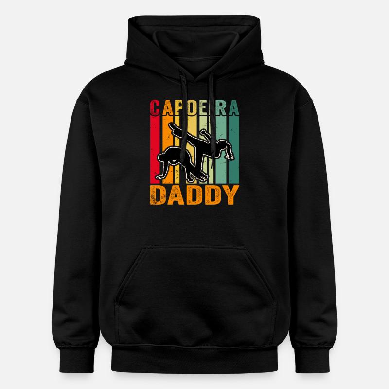 Capoeira Daddy - Sweat à capuche Softstyle® Gildan Unisexe - noir