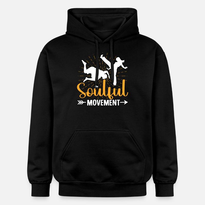 Mouvement émouvant - Sweat à capuche Softstyle® Gildan Unisexe - noir