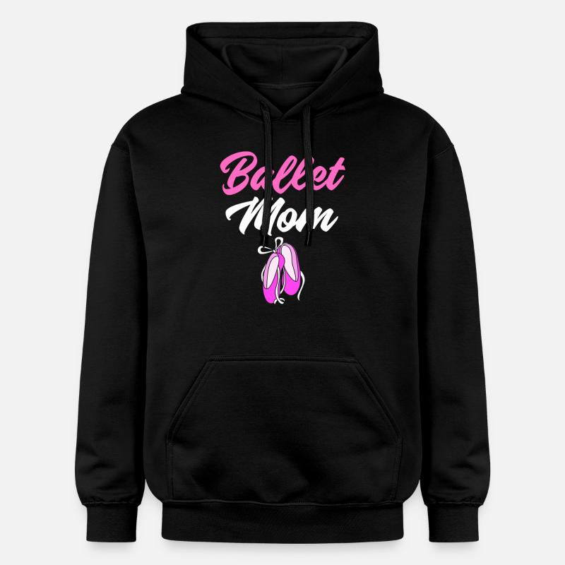 Danseuse de ballet - Sweat à capuche Softstyle® Gildan Unisexe - noir