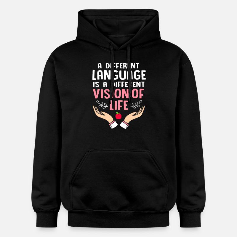 Professeur d’anglais Professeur d’anglais - Sweat à capuche Softstyle® Gildan Unisexe - noir