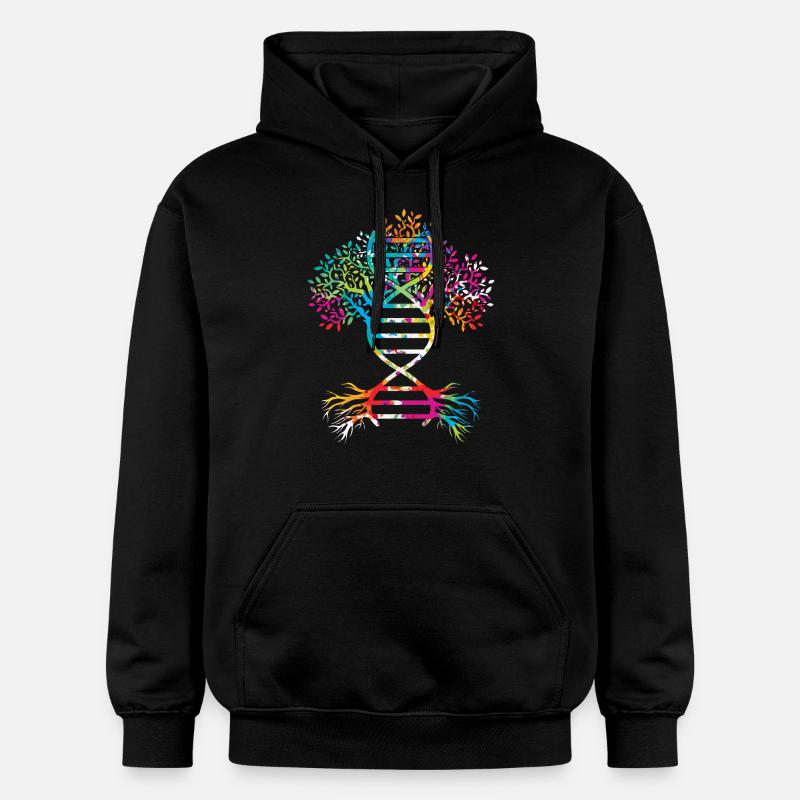 Généalogie de l’arbre généalogique - Sweat à capuche Softstyle® Gildan Unisexe - noir