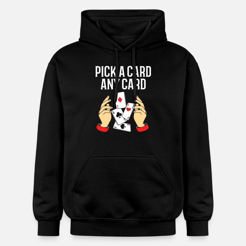 magicien magicien - Sweat à capuche Softstyle® Gildan Unisexe - noir