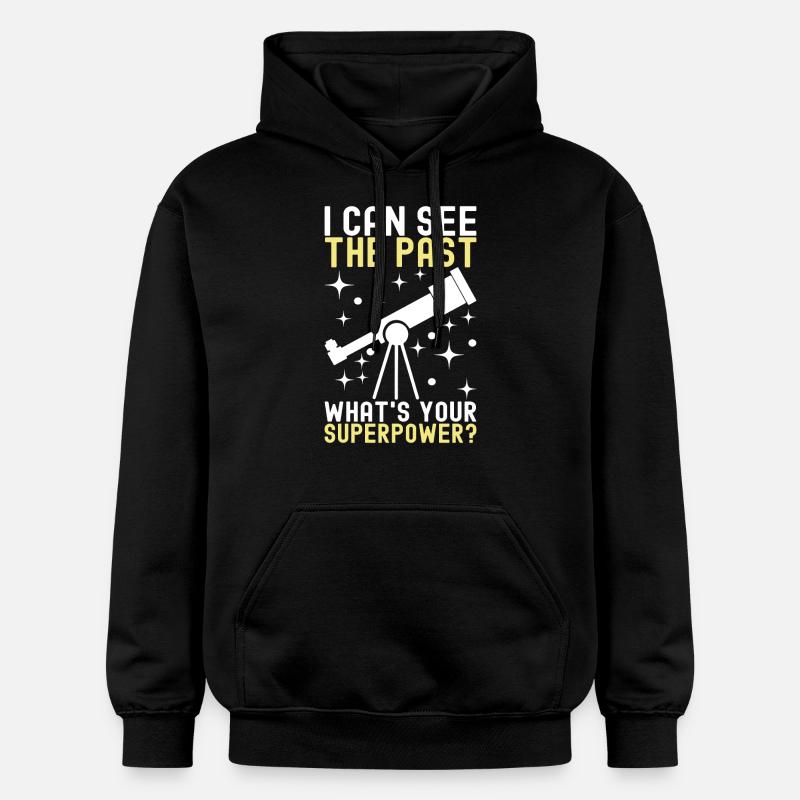Atronome Astronomie - Gildan Unisex Softstyle® Midweight Hoodie - Schwarz