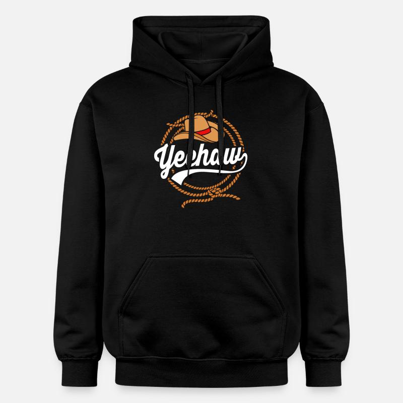 Rodéo - Sweat à capuche Softstyle® Gildan Unisexe - noir