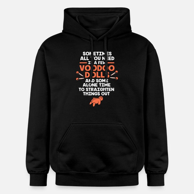 Vaudou - Sweat à capuche Softstyle® Gildan Unisexe - noir