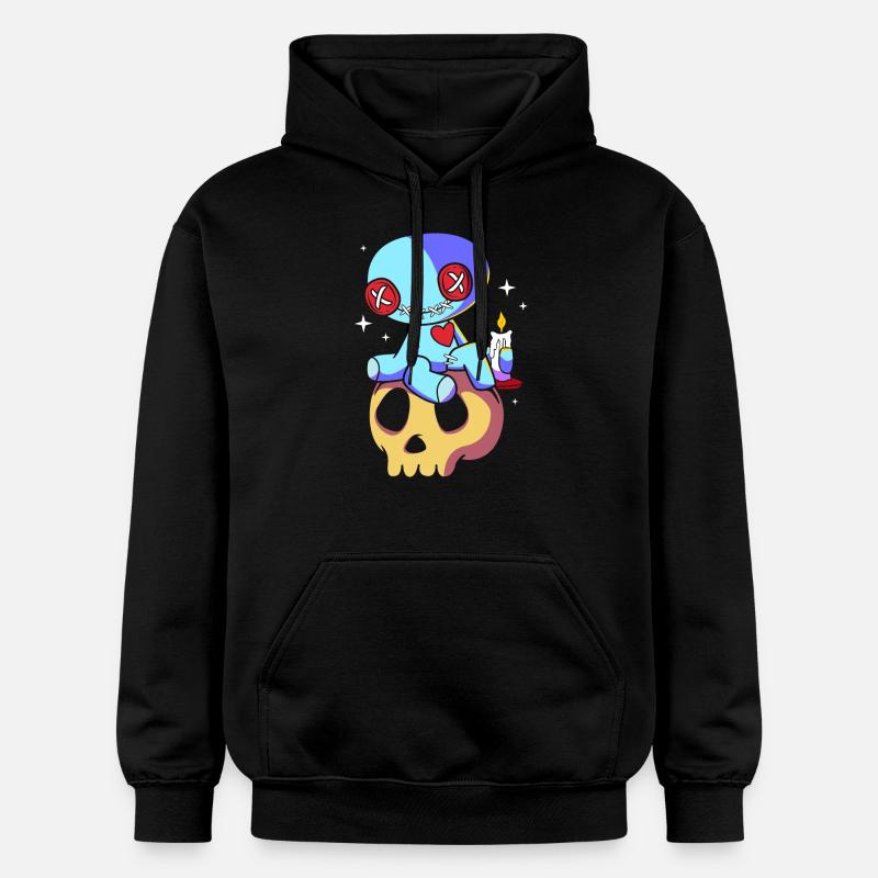 Vaudou - Sweat à capuche Softstyle® Gildan Unisexe - noir