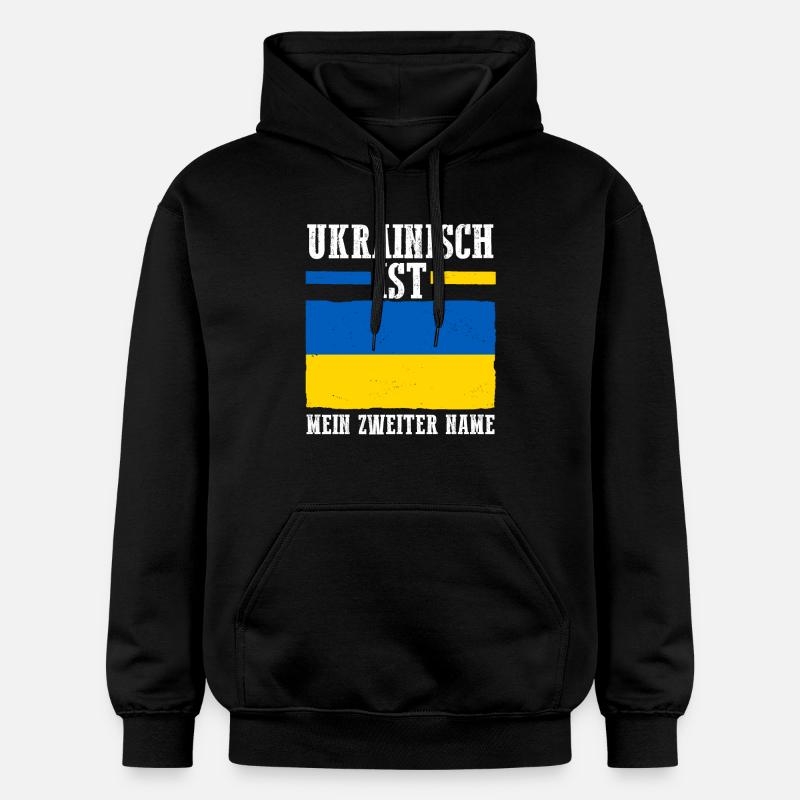 Ukrainiens Ukraine - Sweat à capuche Softstyle® Gildan Unisexe - noir