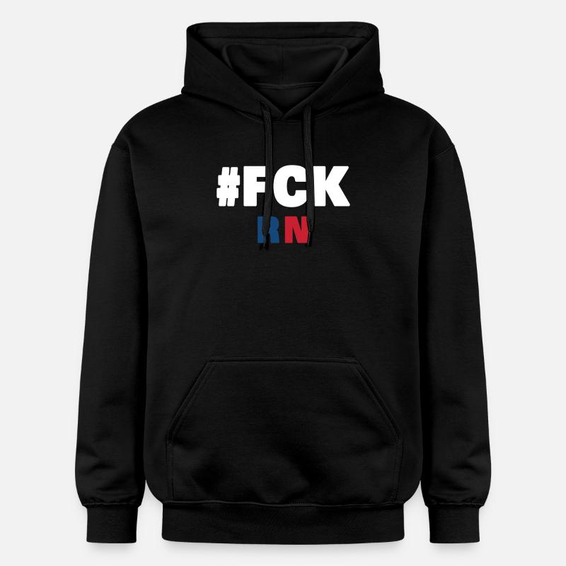 Fck rn - Sweat à capuche Softstyle® Gildan Unisexe - noir