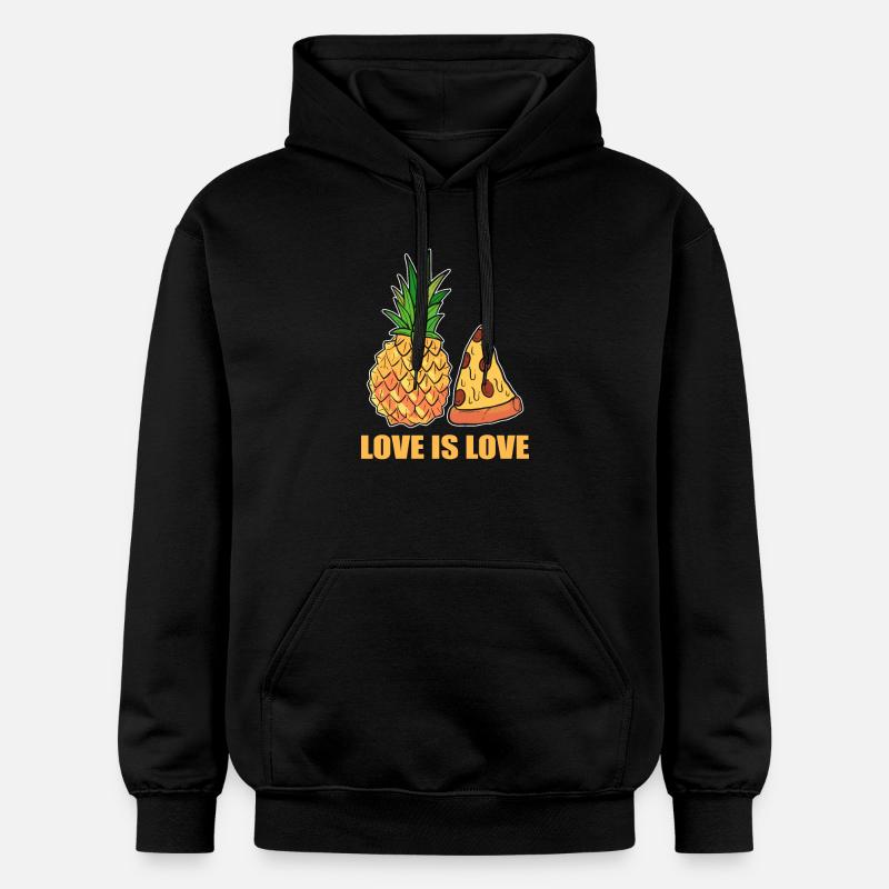 Ananas - Sweat à capuche Softstyle® Gildan Unisexe - noir