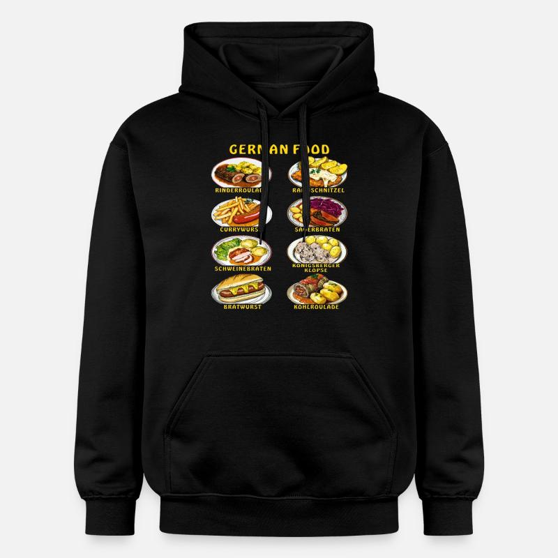 CUISINE ALLEMANDE - Sweat à capuche Softstyle® Gildan Unisexe - noir