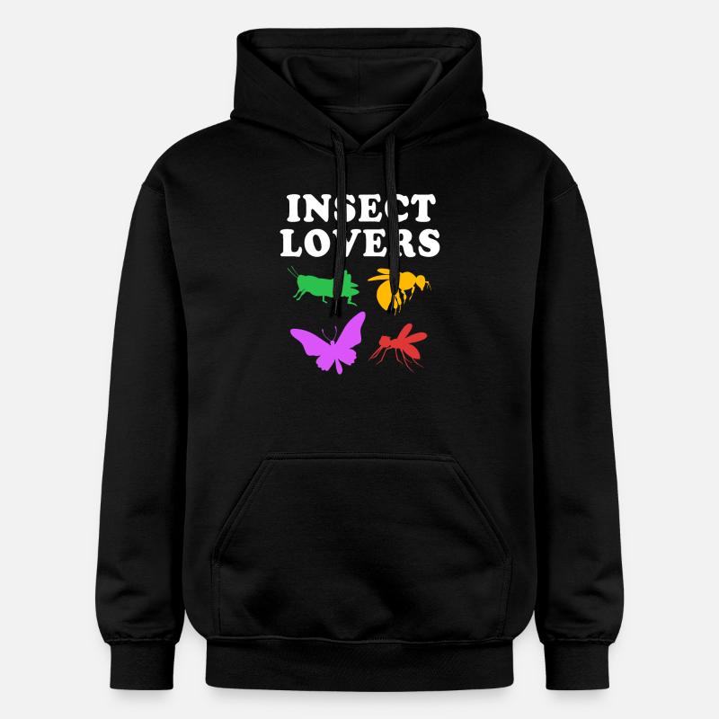 Sauterelle - Sweat à capuche Softstyle® Gildan Unisexe - noir