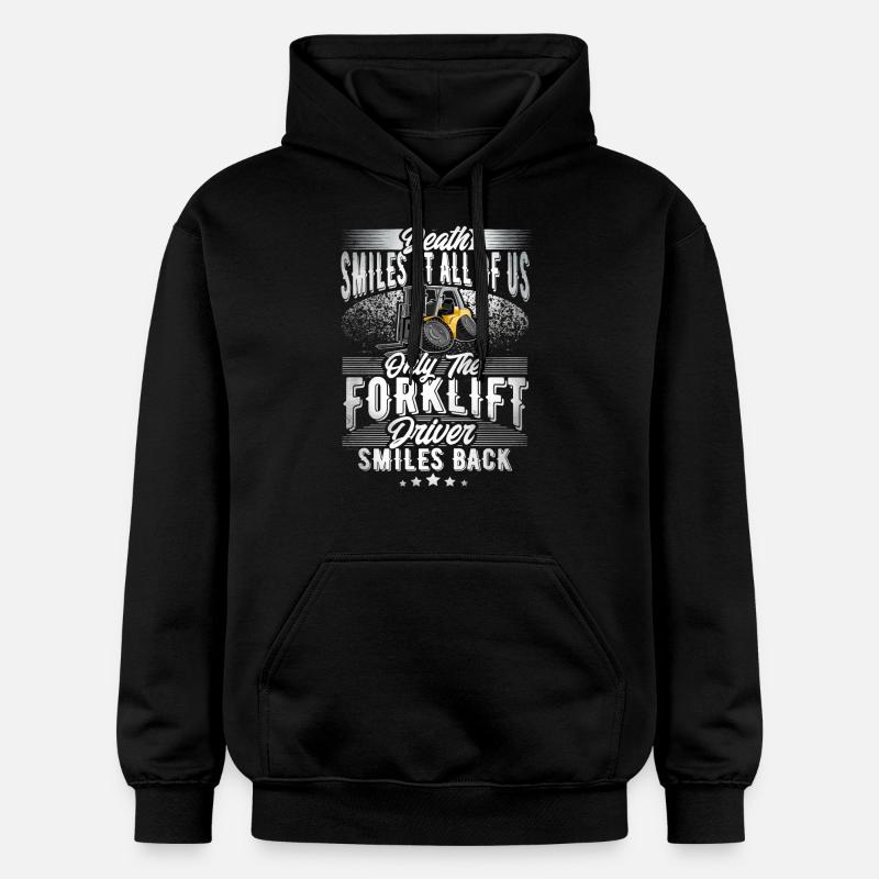 Conducteur de chariot élévateur - Sweat à capuche Softstyle® Gildan Unisexe - noir