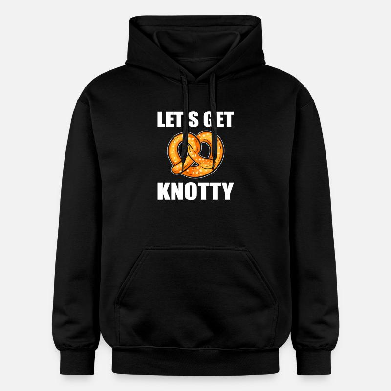 bretzel - Sweat à capuche Softstyle® Gildan Unisexe - noir