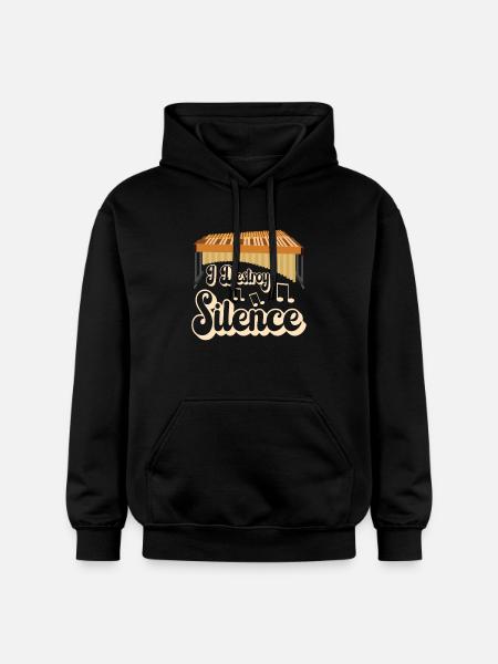 Vibraphon Vibraphonist - Gildan Unisex Softstyle® Midweight Hoodie - Schwarz