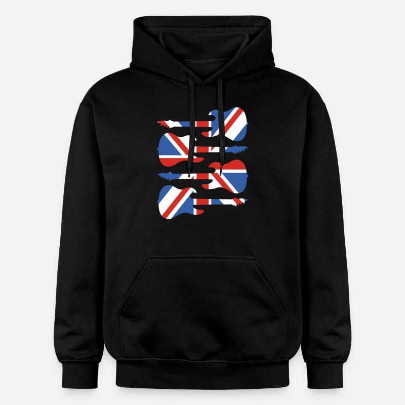Angleterre - Sweat à capuche Softstyle® Gildan Unisexe - noir