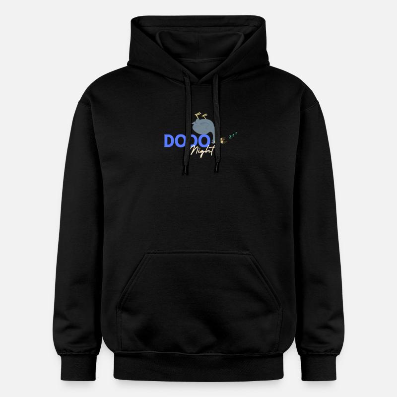 Nuit Dodo - Sweat à capuche Softstyle® Gildan Unisexe - noir