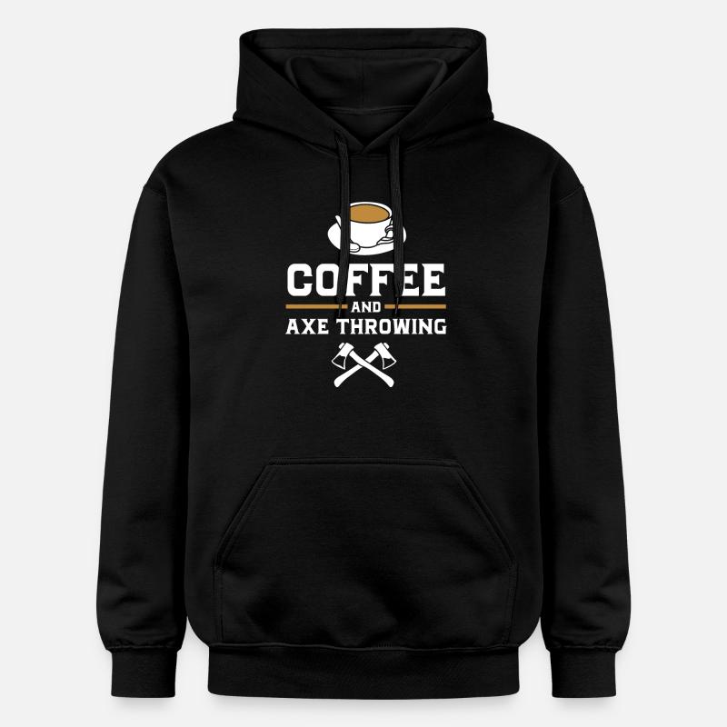 Lancer de hache - Sweat à capuche Softstyle® Gildan Unisexe - noir