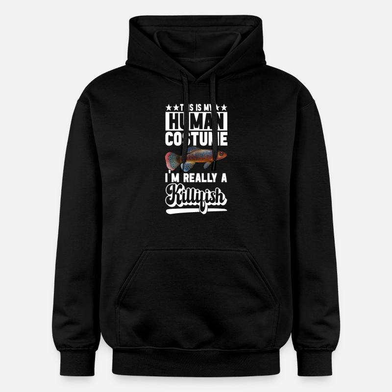 Killifish Quarium Fish - Sweat à capuche Softstyle® Gildan Unisexe - noir