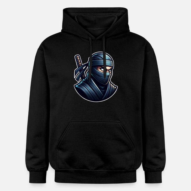 Ninja - Sweat à capuche Softstyle® Gildan Unisexe - noir