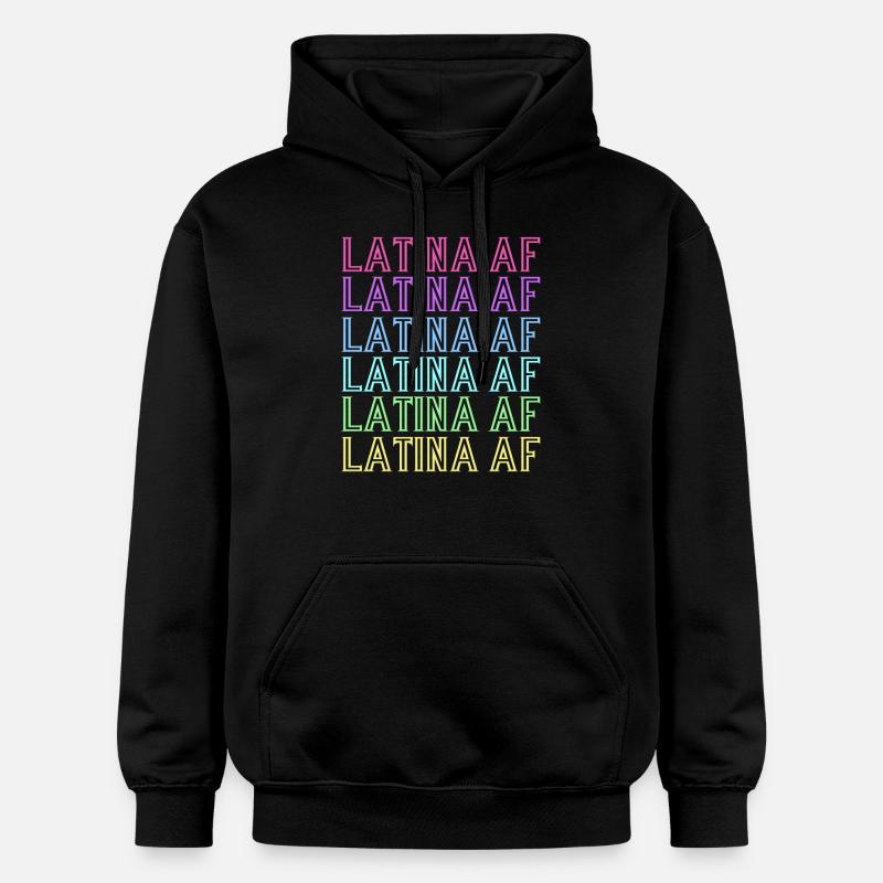 Latina Mutter - Gildan Unisex Softstyle® Midweight Hoodie - Schwarz