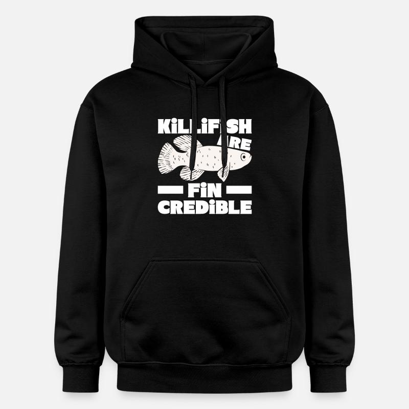 Killifish Quarium Fish - Sweat à capuche Softstyle® Gildan Unisexe - noir