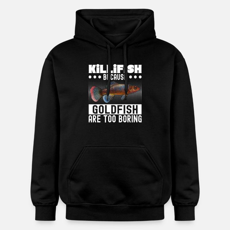 Killifish Quarium Fish - Sweat à capuche Softstyle® Gildan Unisexe - noir