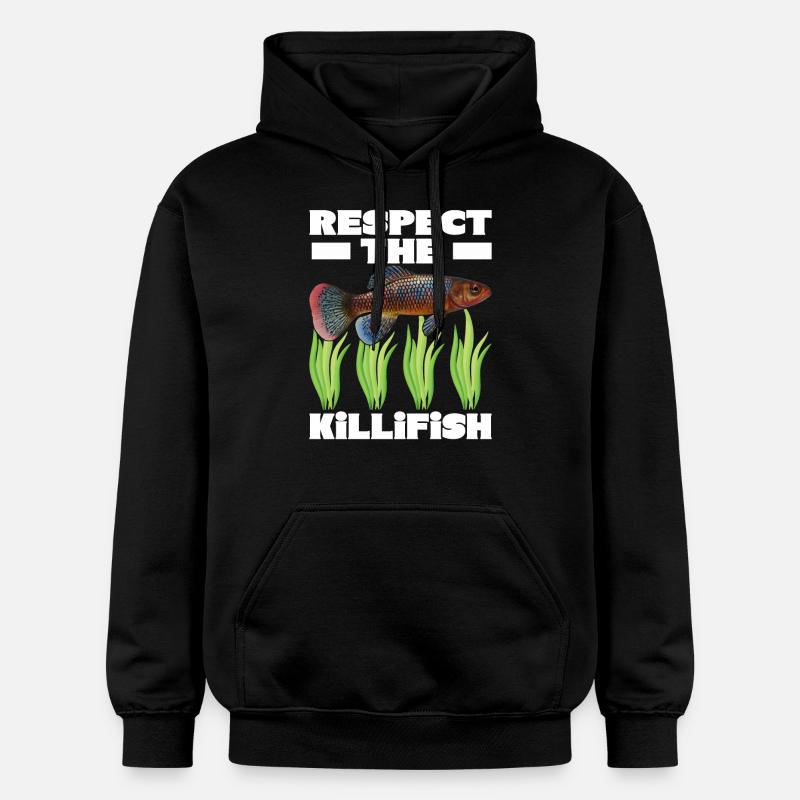 Killifish Quarium Fish - Sweat à capuche Softstyle® Gildan Unisexe - noir