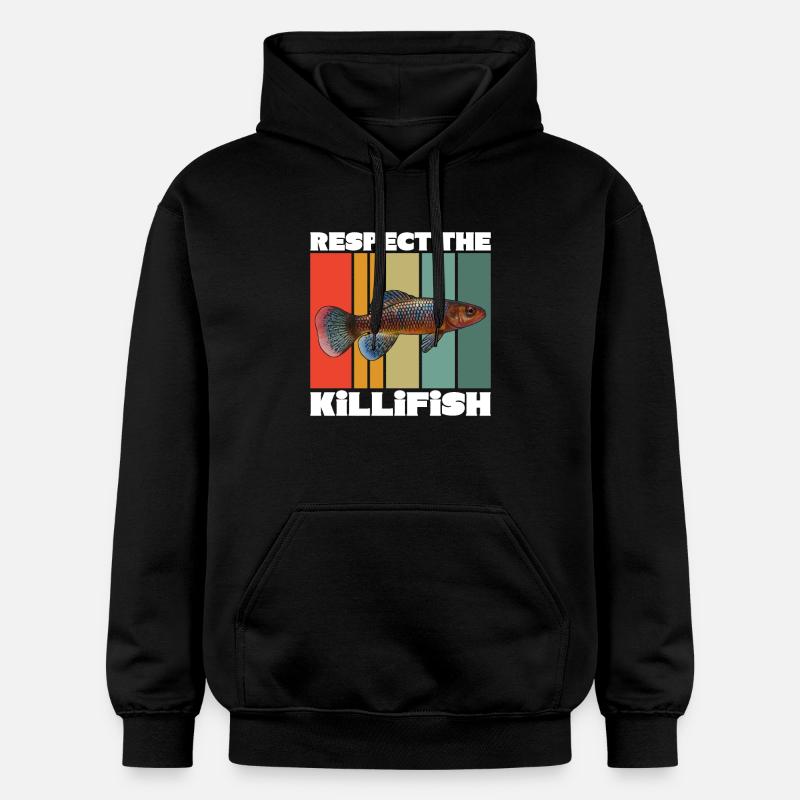 Killifish Quarium Fish - Sweat à capuche Softstyle® Gildan Unisexe - noir
