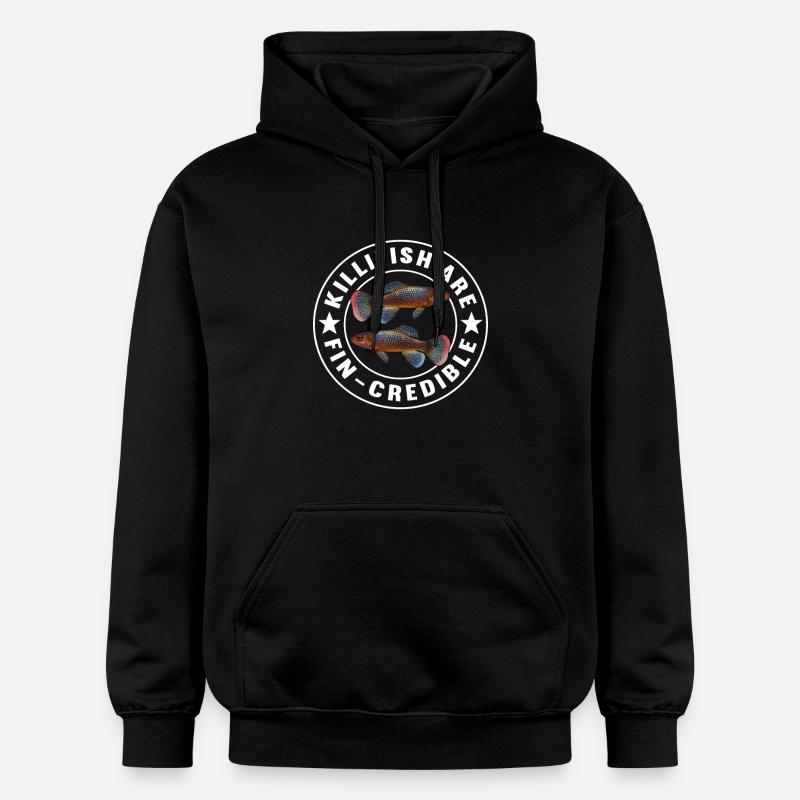 Killifish Quarium Fish - Sweat à capuche Softstyle® Gildan Unisexe - noir