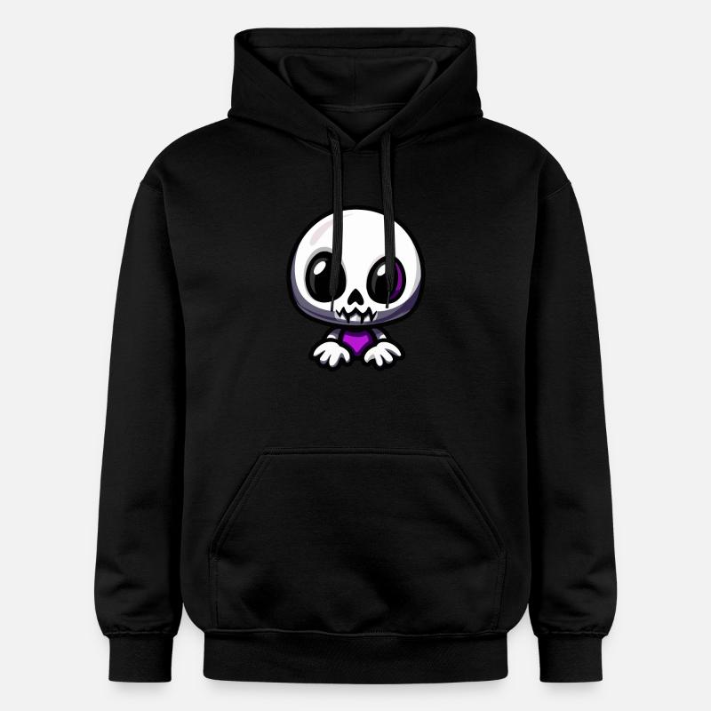 Zombie Halloween Squelette Bébé - Sweat à capuche Softstyle® Gildan Unisexe - noir