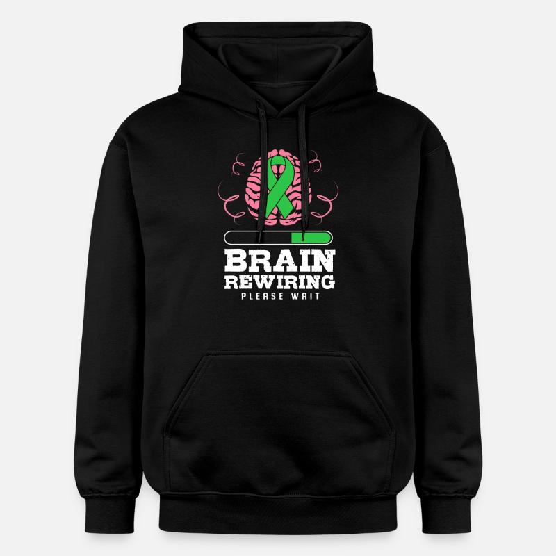 Traumatisme crânien - Sweat à capuche Softstyle® Gildan Unisexe - noir