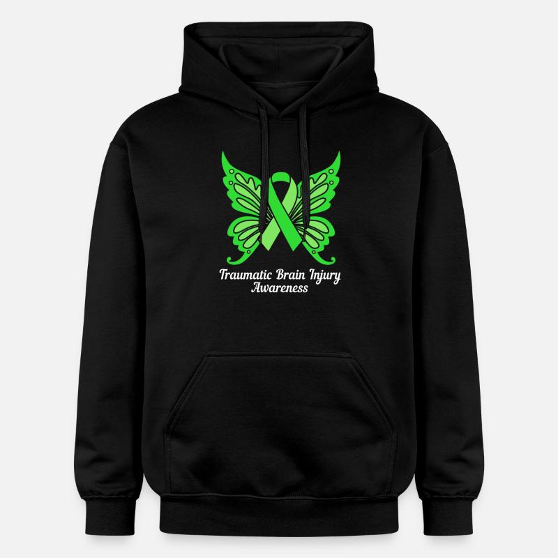 Traumatisme crânien - Sweat à capuche Softstyle® Gildan Unisexe - noir
