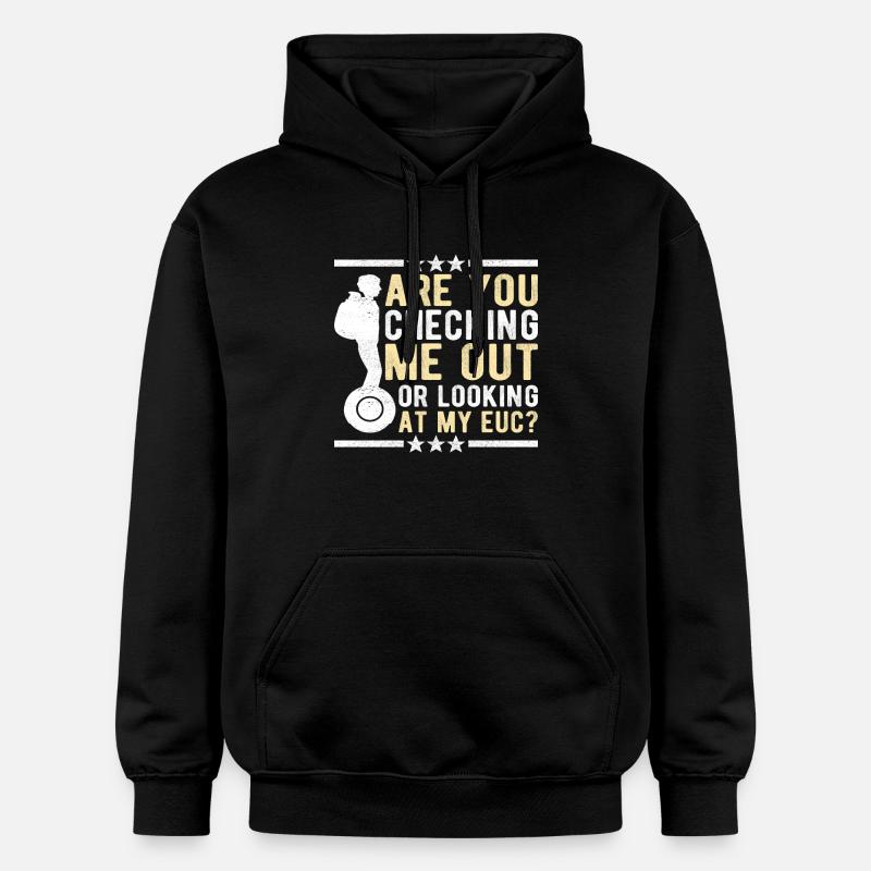 EUC Monoroue - Sweat à capuche Softstyle® Gildan Unisexe - noir