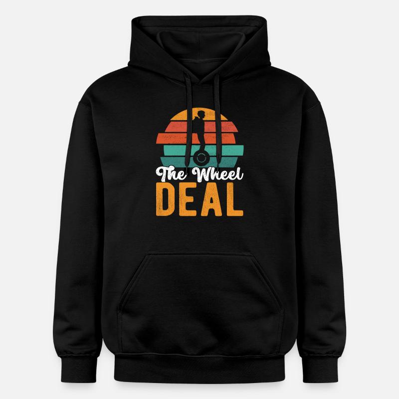 EUC Monowheel - Gildan Unisex Softstyle® Midweight Hoodie - black