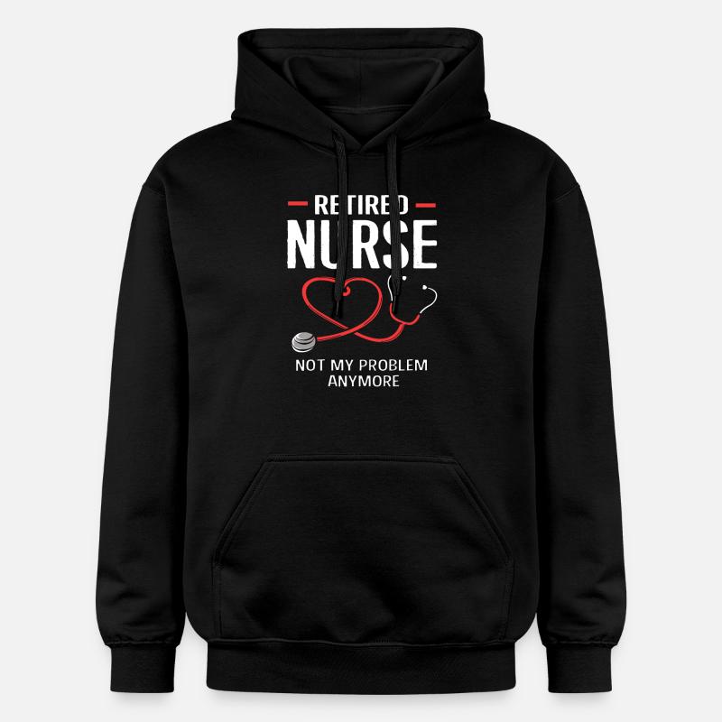 Pension d’infirmière - Sweat à capuche Softstyle® Gildan Unisexe - noir