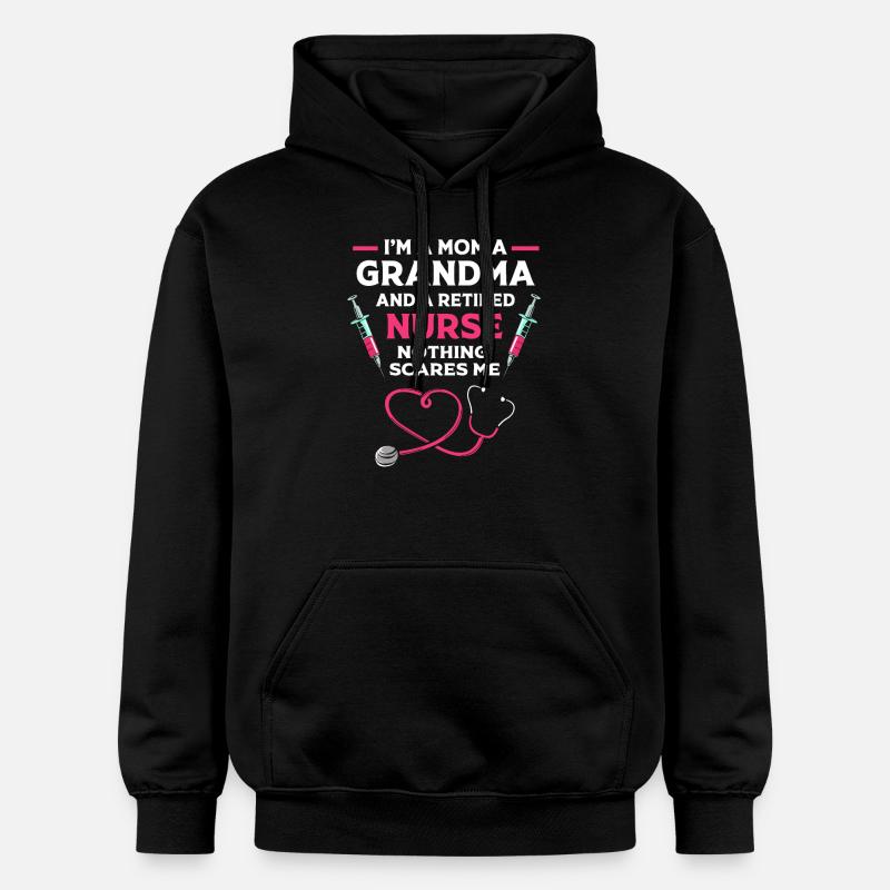 Pension d’infirmière - Sweat à capuche Softstyle® Gildan Unisexe - noir