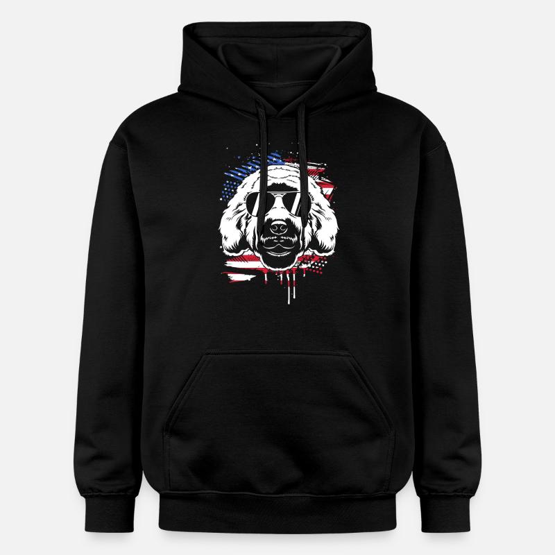Goldendoodle - Sweat à capuche Softstyle® Gildan Unisexe - noir
