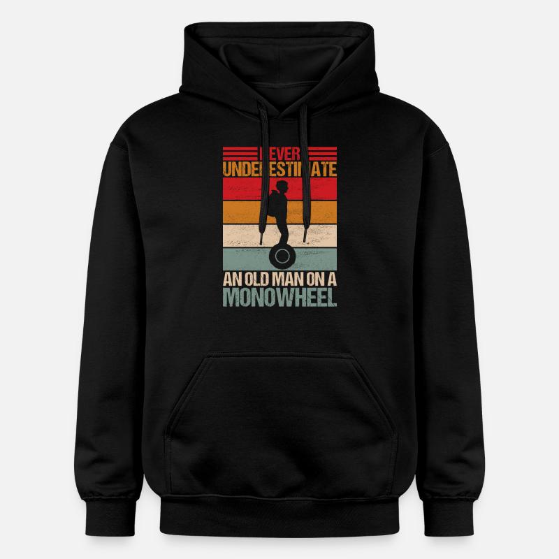 EUC Monoroue - Sweat à capuche Softstyle® Gildan Unisexe - noir