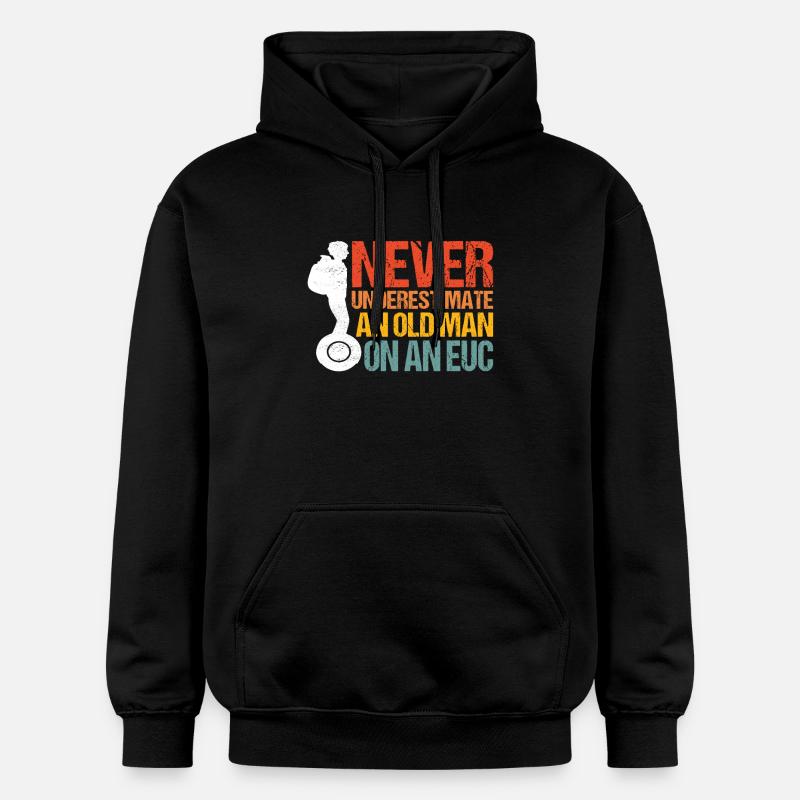 EUC Monoroue - Sweat à capuche Softstyle® Gildan Unisexe - noir